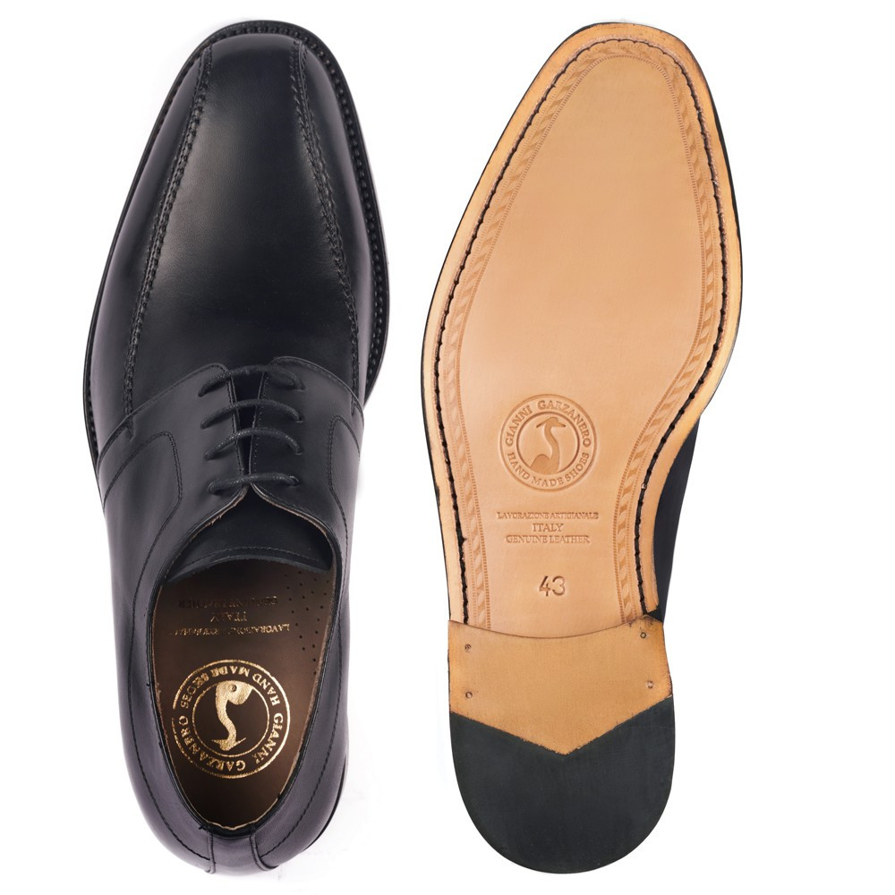 scarpe con rialzo da uomo Novara nero