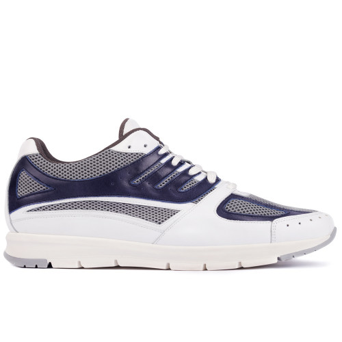 Schuhe mit Erhöhung für Männer Siena Blau 2