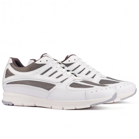 Siena weiß Schuhe mit Erhöhung