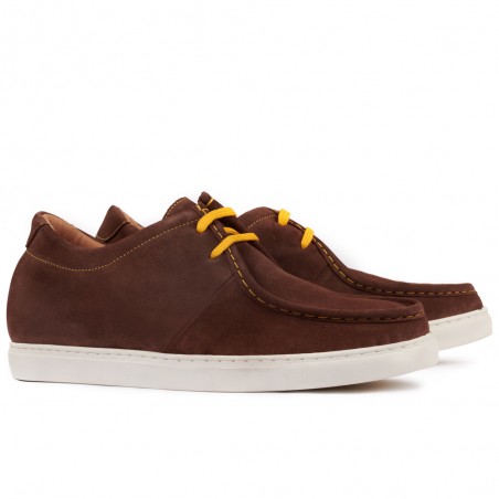 Oregon marrón Zapatos con alzas