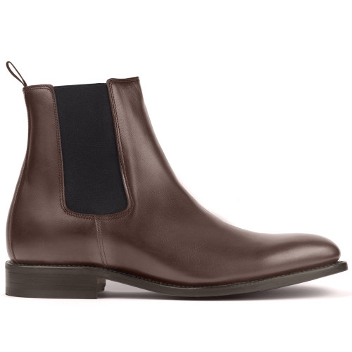 Scarpe con rialzo in pelle da uomo Flavio 2