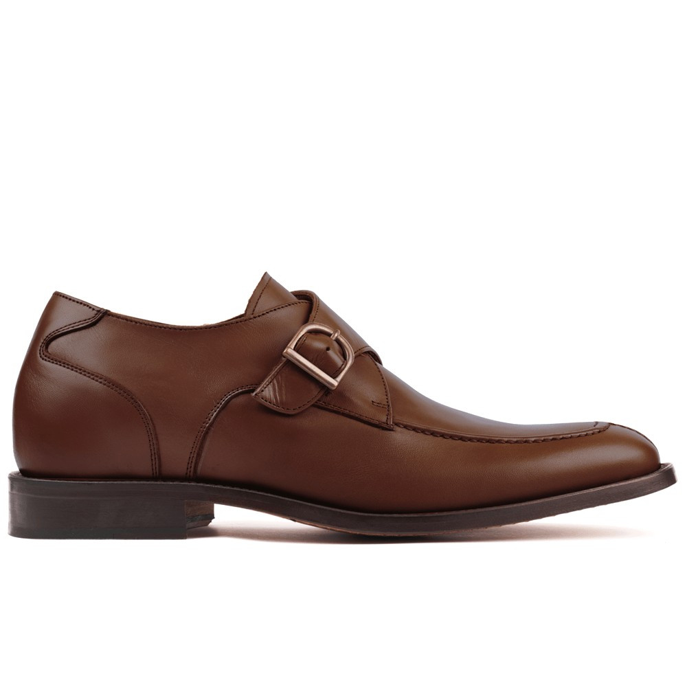 Scarpe conrialzo da uomo Belfort marrone