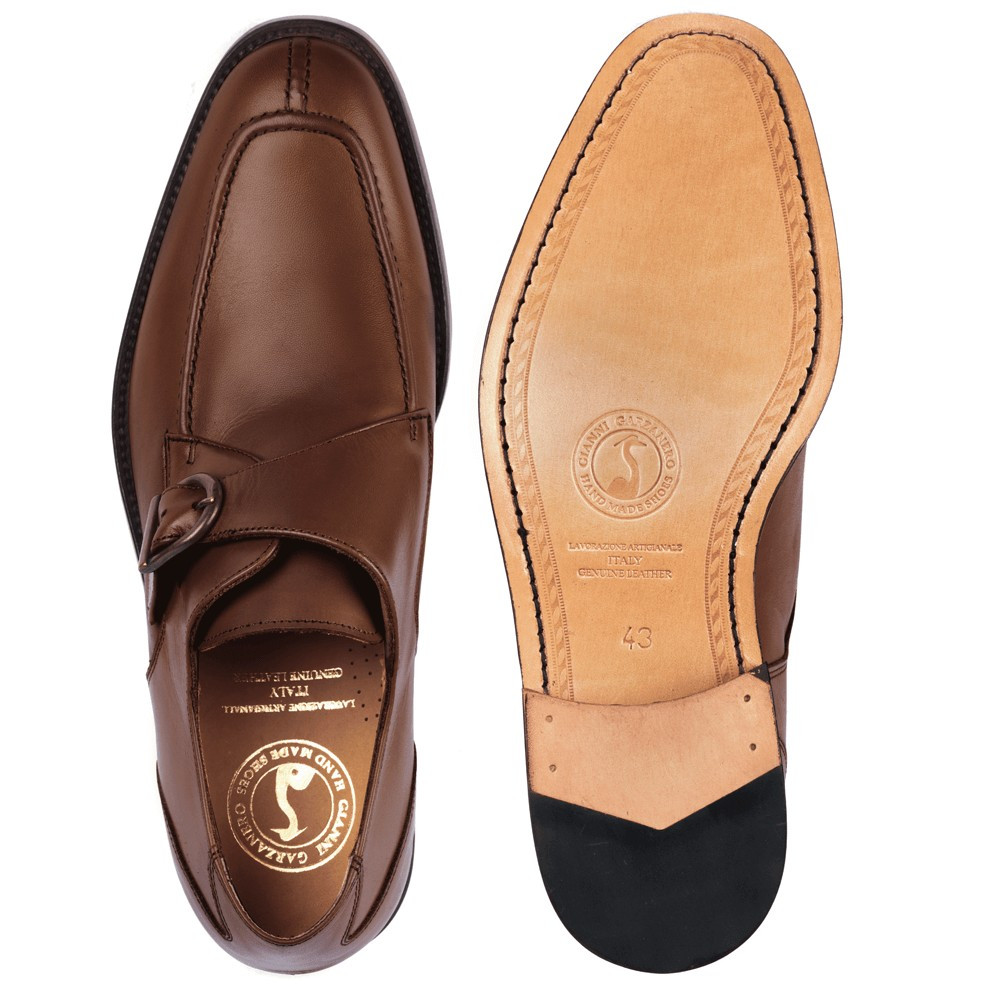 Scarpe conrialzo da uomo Belfort marrone