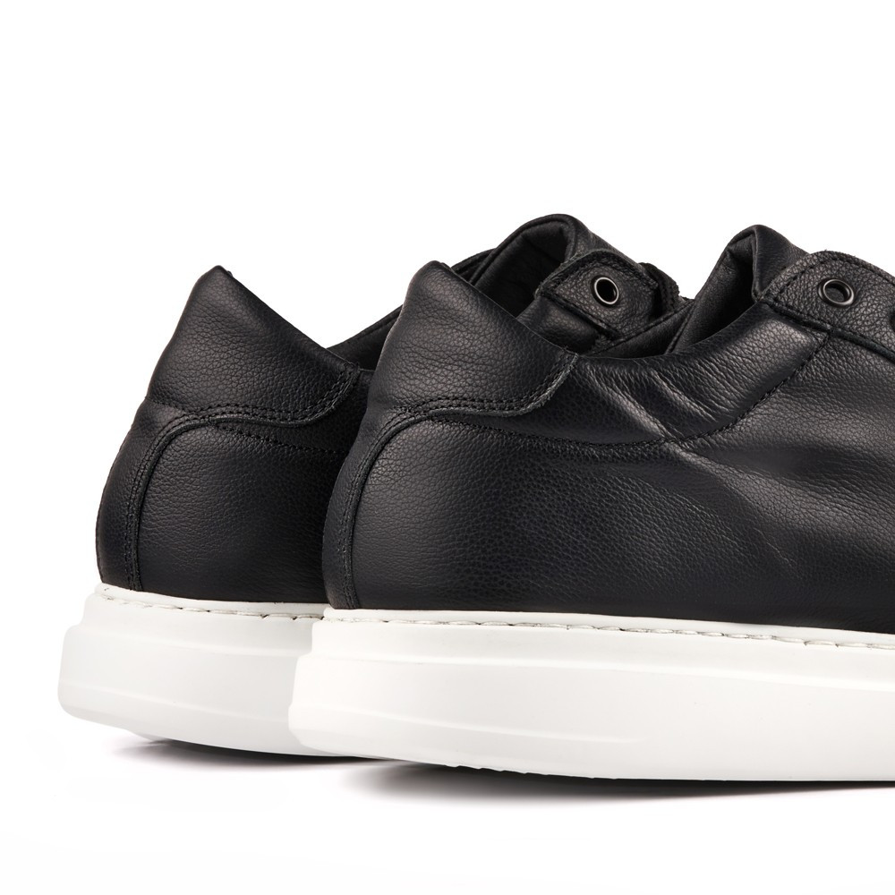 Schuhe mit Erhöhung für Männer Toscana schwarz