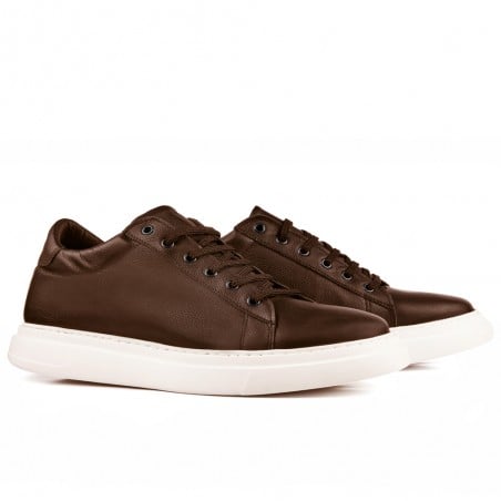 Toscana marrón Zapatos con alzas