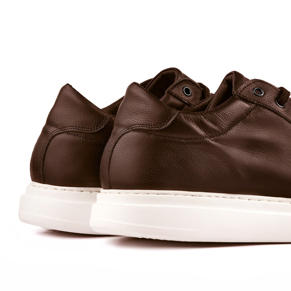 Scarpe con rialzo da uomo Toscana marrone