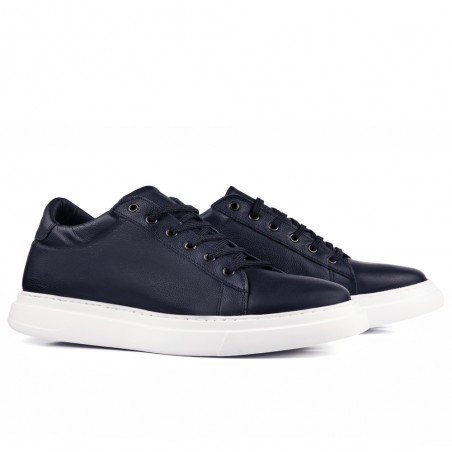 Toscana Blau Schuhe mit Erhöhung