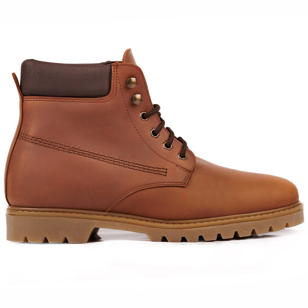 Schuhe mit Erhöhung für Männer Montana braun