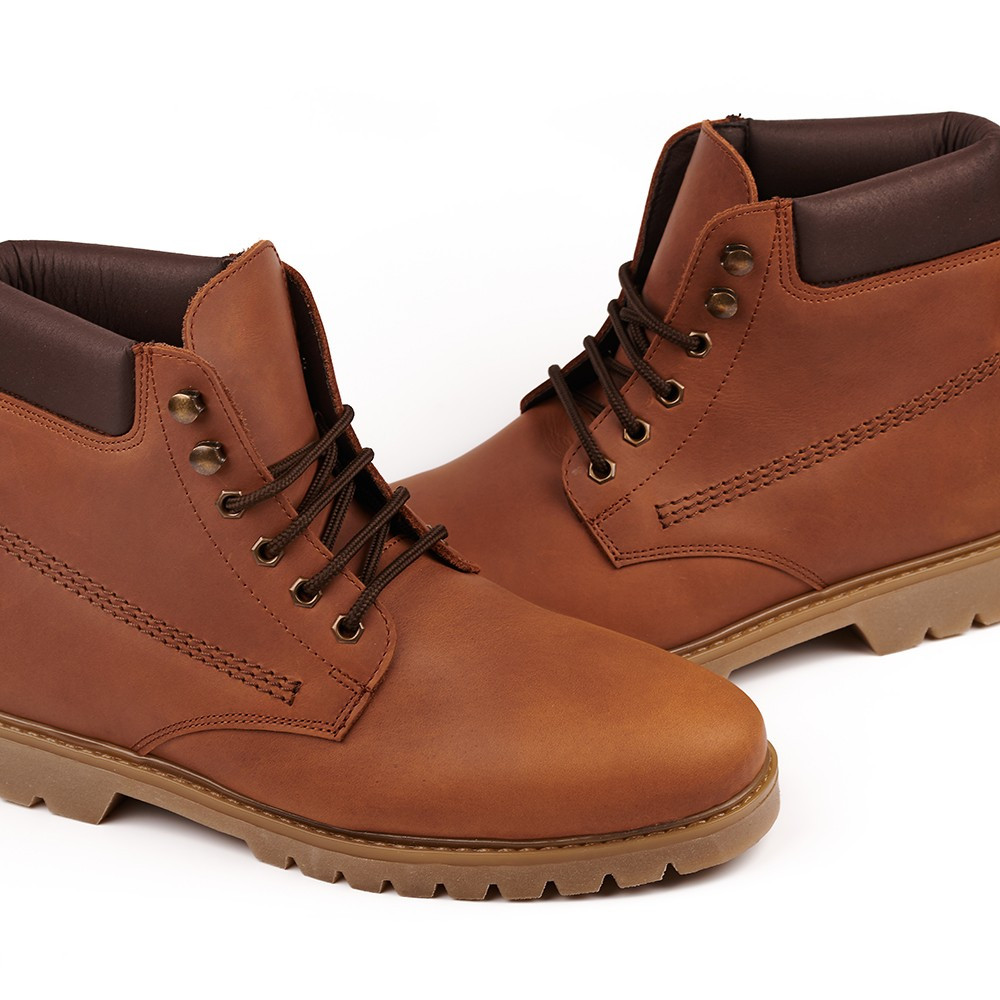 Height incresing shoes for men Montana brown
