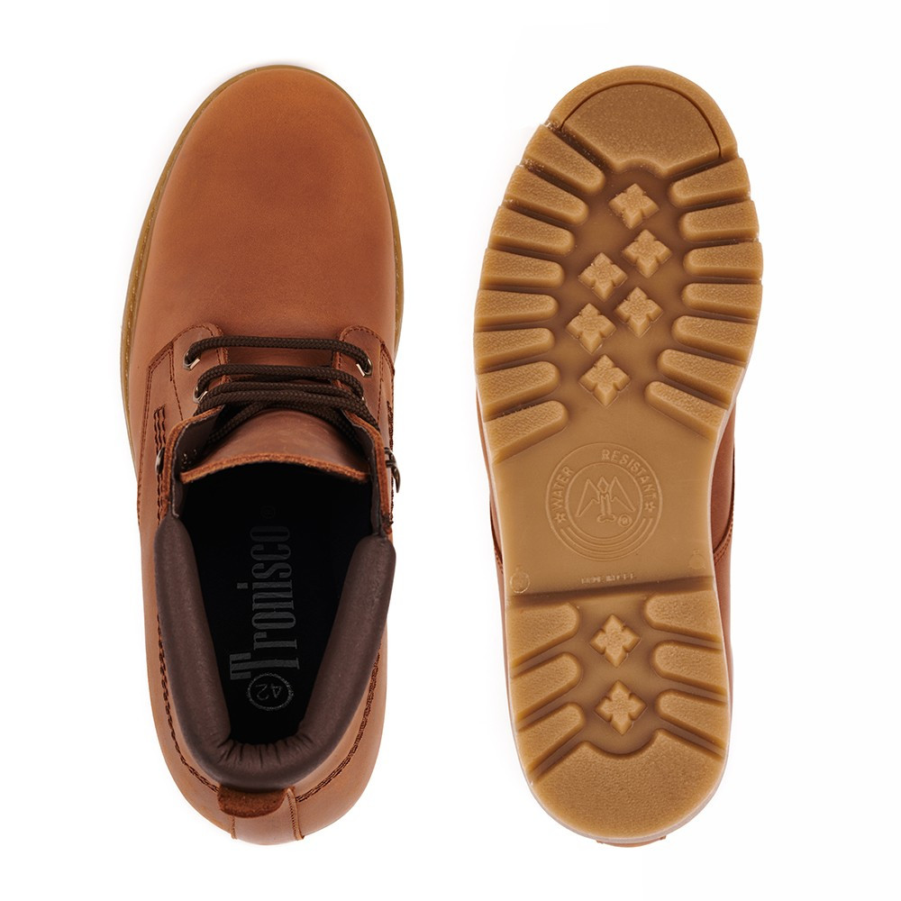 Schuhe mit Erhöhung für Männer Montana braun