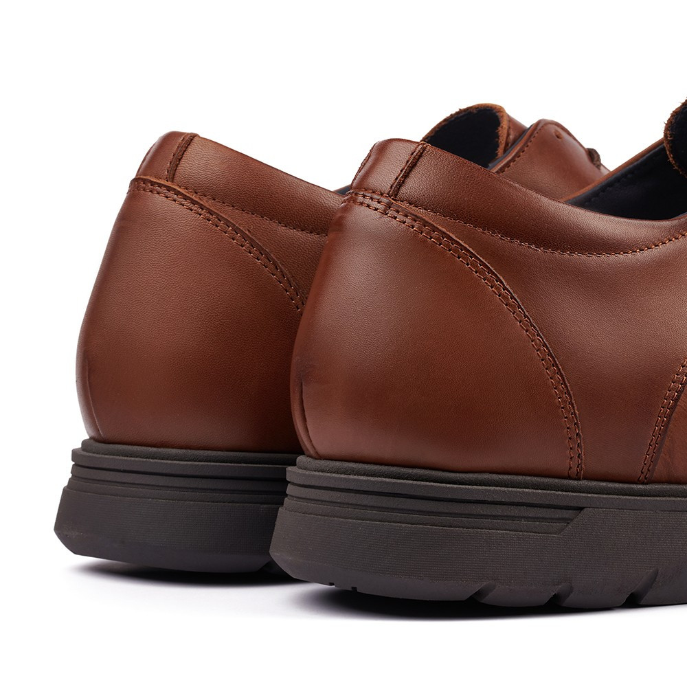 Scarpe con rialzo per uomo Mesina cuoio