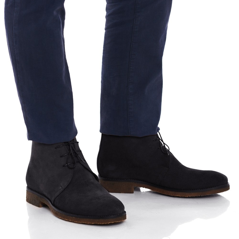 Zapatos con alzas para hombre Alexandro Negro