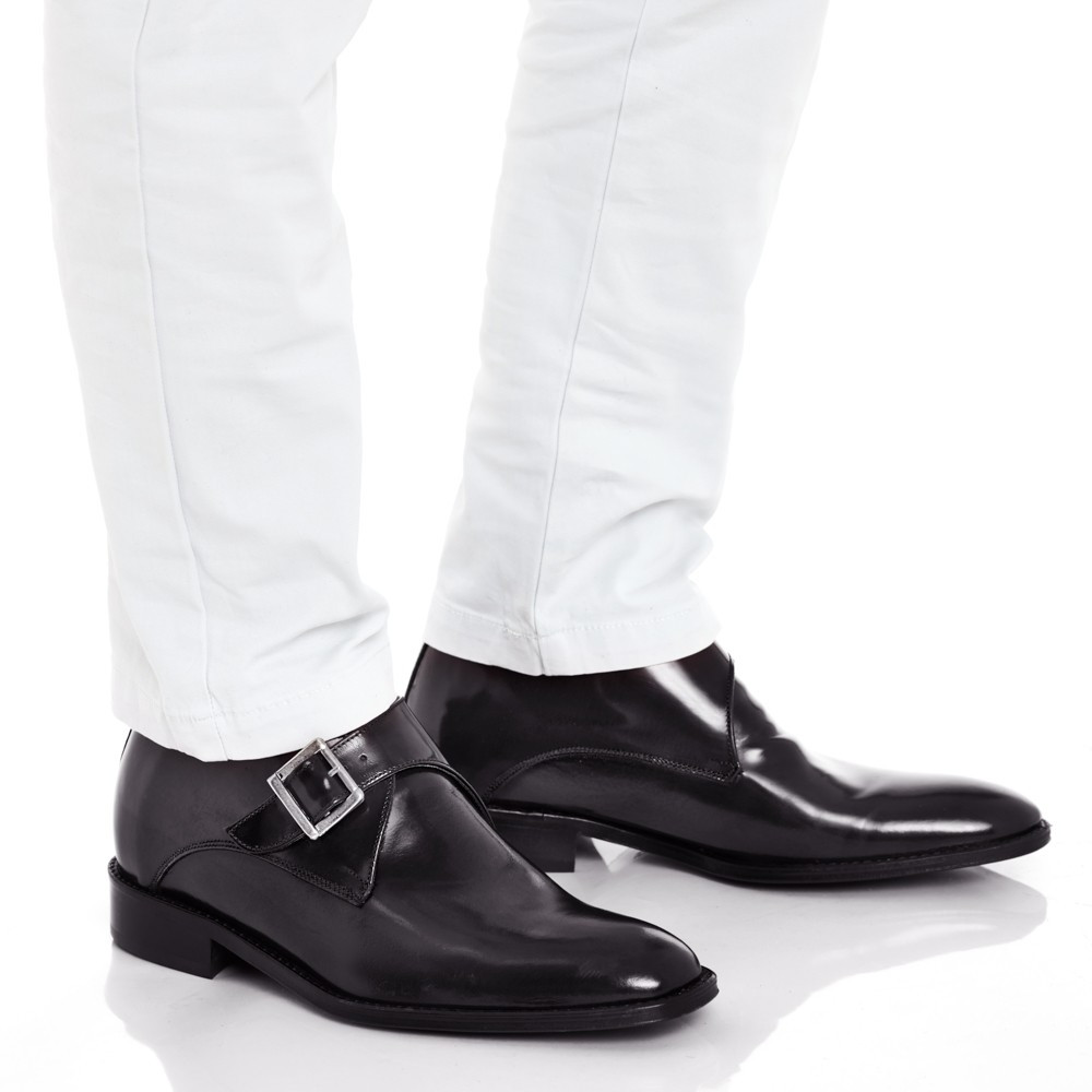 Height incresing shoes for men Bari Black