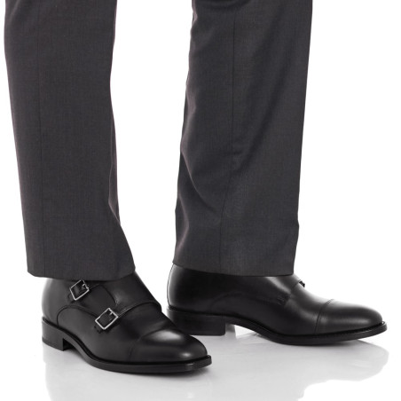 Scarpe con rilazo da uomo Bristol nero