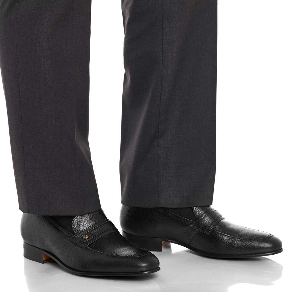 Scarpe con rialzo da uomo Bruxelles nero