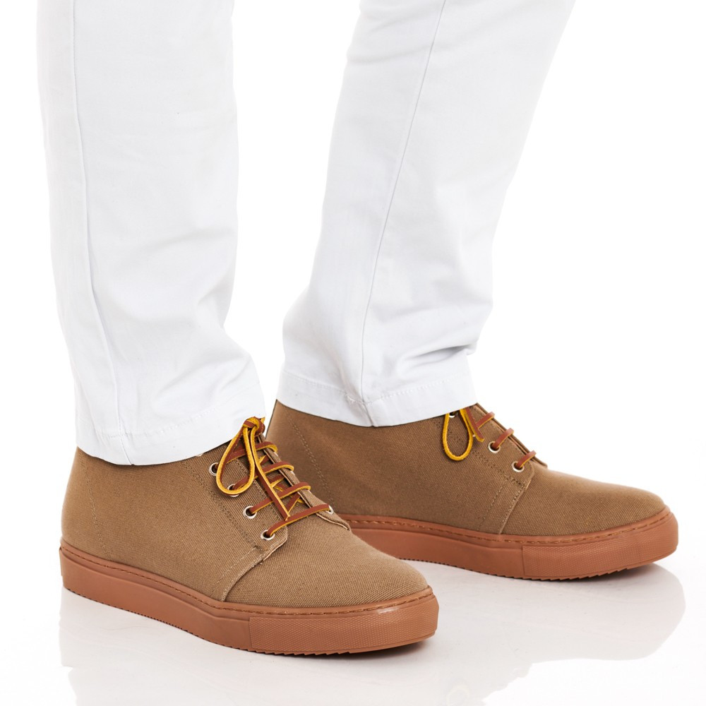 Zapatos con alzas para hombre Catania Marrón