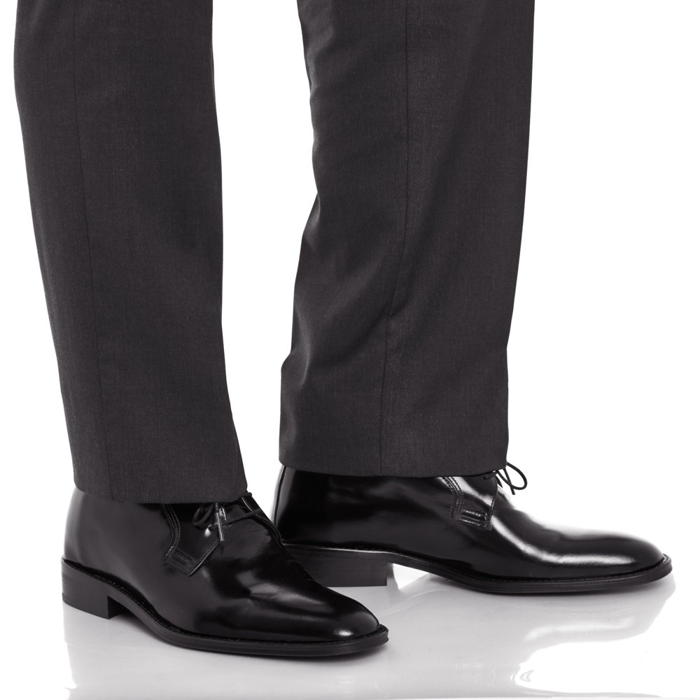 Schuhe mit Erhöhung für Männer Oporto Schwarz