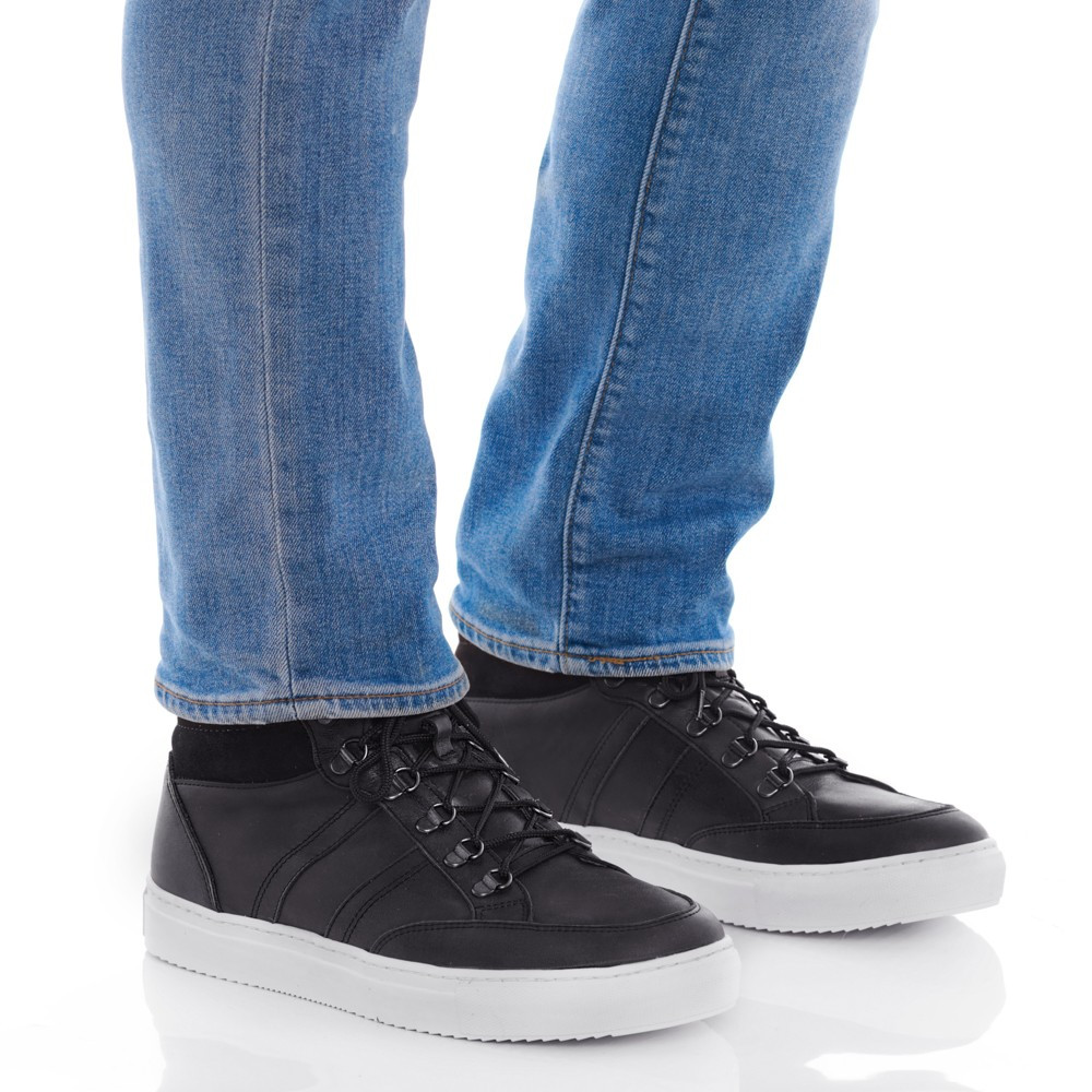 Height incresing shoes for men Padua Black