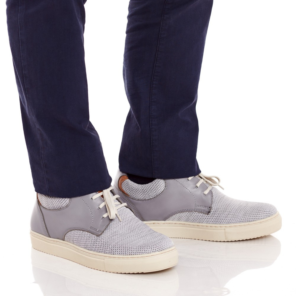 Chaussures réhaussantes pour homme Pesaro gris