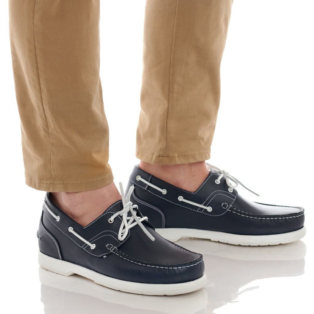 Zapatos con alzas para hombre Portonovo Azul