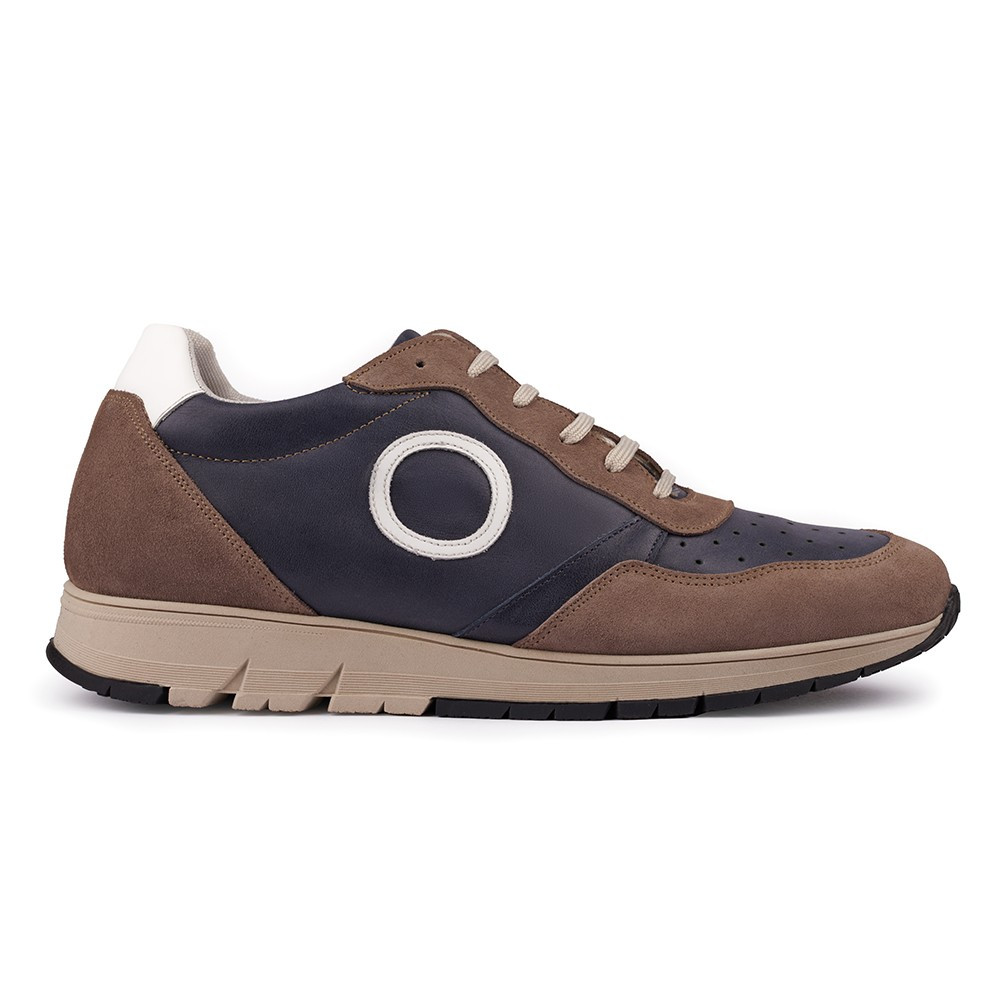 Chaussures élévatrices en cuir pour hommes Verona bleu