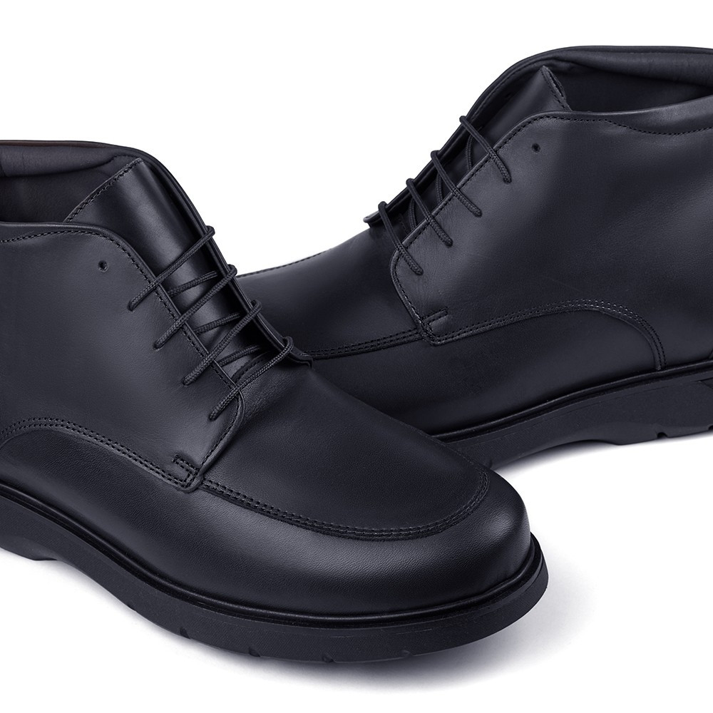 Schuhe mit Erhöhung für Männer Ravenna schwarz