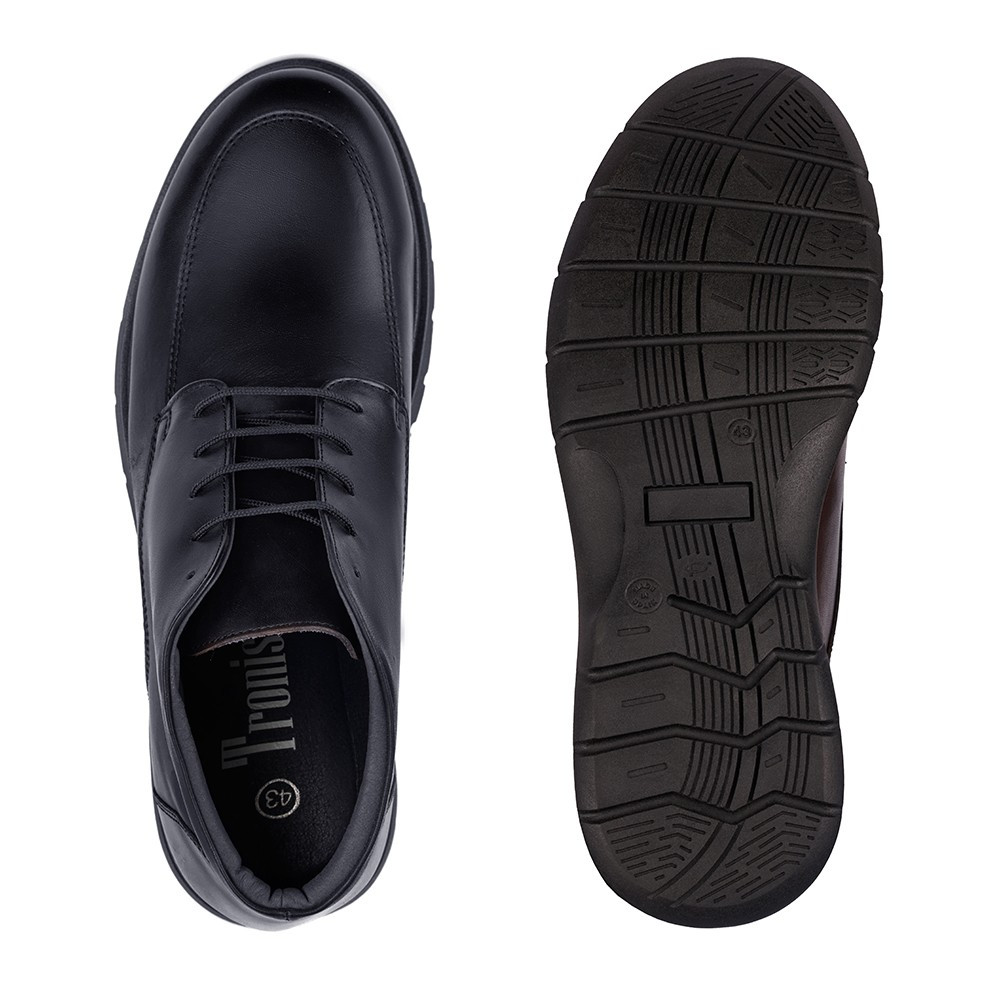 Schuhe mit Erhöhung für Männer Ravenna schwarz