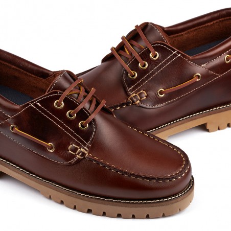 Adriatico castanho Sapatos