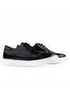 Livorno negro Zapatos con alzas