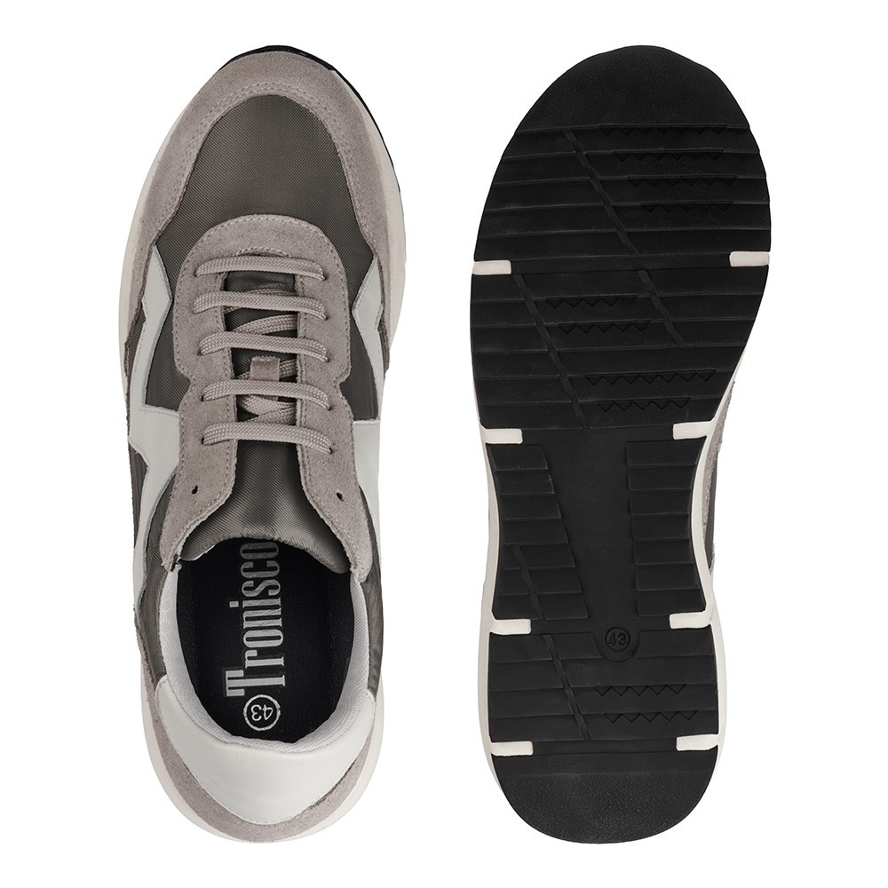 Height incresing shoes for men Chicago grey