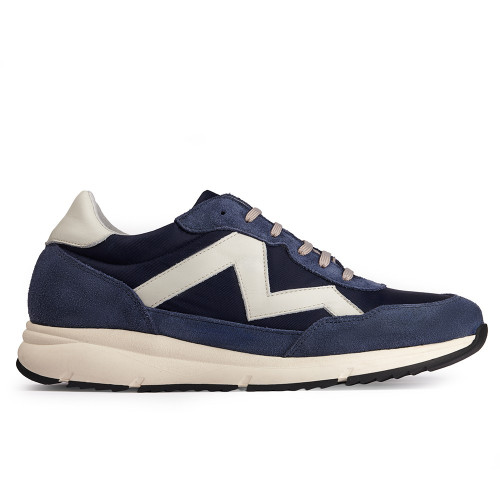 Sapatos para elevar a altura para homem Chicago azul 2