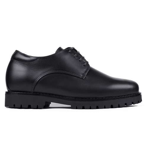 Zapatos con alzas para hombre Tormo Negro 2