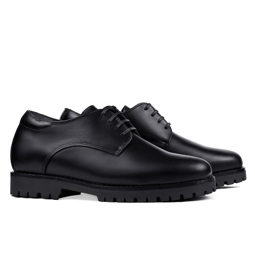 Zapatos con alzas para hombre Tormo Negro