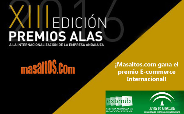 Masaltos.com se alza con el premio ALAS 2016