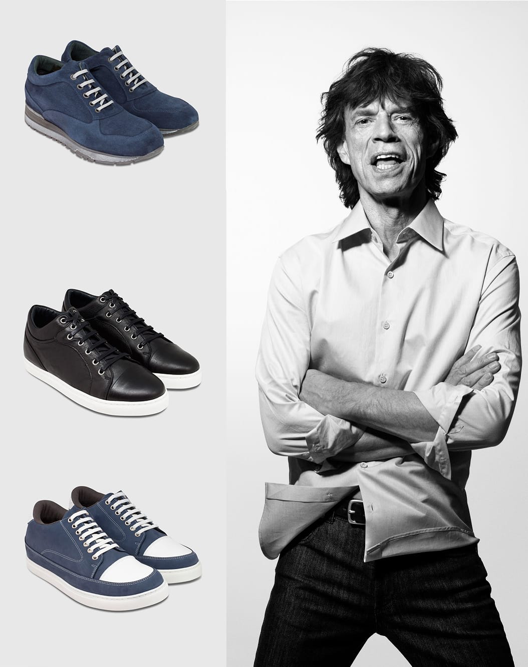 Mick Jagger's elevator shoes - Blog Masaltos.com
