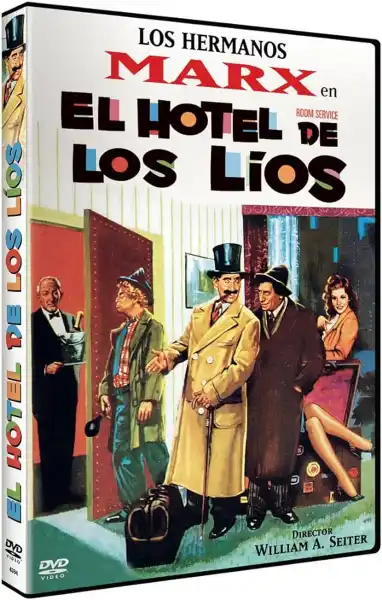 Antigua película de los hermanos Marx en el Hotel de los Líos