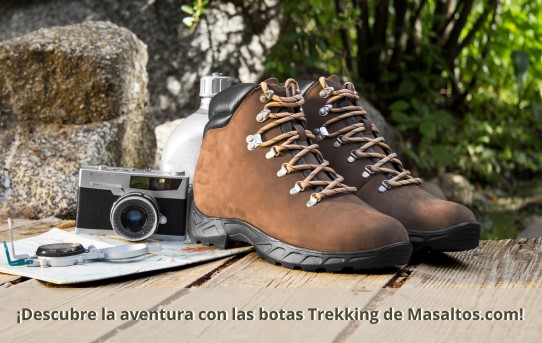 ¡Descubre la aventura con las botas Trekking de Masaltos.com!